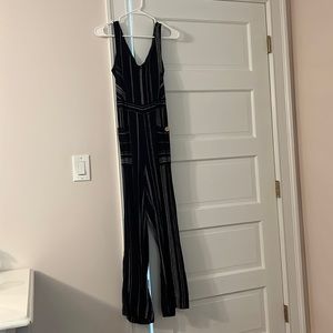 Striped jumpsuit (M)